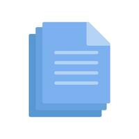 file icon flat style vector