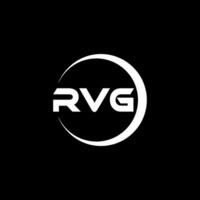 rvg letra logo diseño, inspiración para un único identidad. moderno elegancia y creativo diseño. filigrana tu éxito con el sorprendentes esta logo. vector