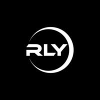 RLY Letter Logo Design, Inspiration for a Unique Identity. Modern Elegance and Creative Design. Watermark Your Success with the Striking this Logo. vector