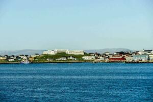 the town of reykjavik, iceland photo