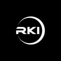 RKI Letter Logo Design, Inspiration for a Unique Identity. Modern Elegance and Creative Design. Watermark Your Success with the Striking this Logo. vector