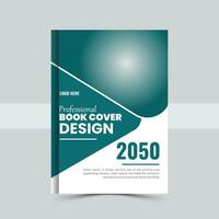 Corporate Book Cover Design Template in A4. Can be adapt to Brochure, Annual Report, vector