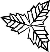 Mint Leaf hand drawn vector illustration