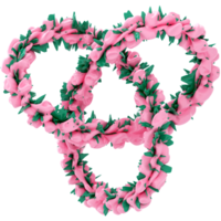 Abstract Pink And Green Knot png