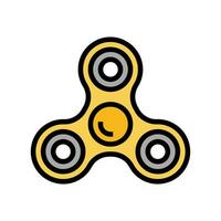 Icônes vectorielles colorées Fidget Spinner Spinner 693107 Art vectoriel  chez Vecteezy