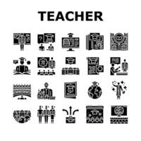 AI generated online learning platform web icons set vector