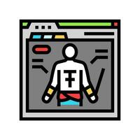 character design game development color icon vector illustration