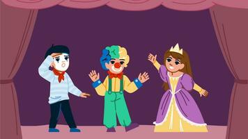 show kids theater vector