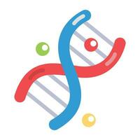 Trendy DNA Concepts vector