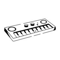 Trendy Synthesizer Concepts vector