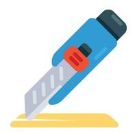 Trendy Paper Cutter vector