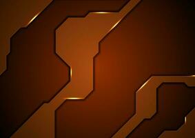 Abstract brown concept tech background photo