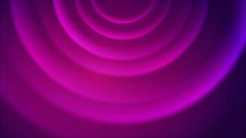 Purple violet abstract smooth circles video animation
