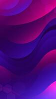 Abstract background violet blue color with wavy lines and gradients is a versatile asset suitable for various design projects such as websites, presentations, print materials, social media posts vector