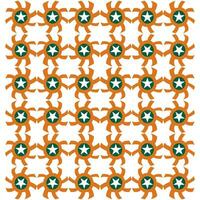 vector background with colorful oriental ornaments and abstract look