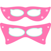 karneval mask illustration png transparent bakgrund