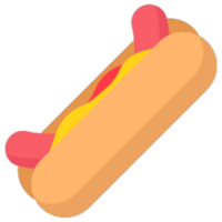 hot dog icon illustration design png