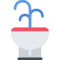 bidet illustratie ontwerp png