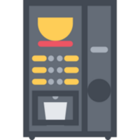 Coffee machine illustration design png