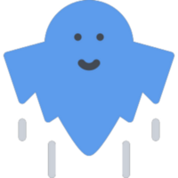 Ghost illustration design png