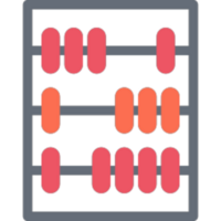 Abacus illustration design png