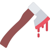 hacha sangre ilustración diseño png