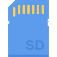 SD card illustration design png