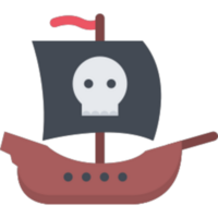 Ship illustration design png