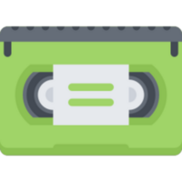 Video Kassette Illustration Design png