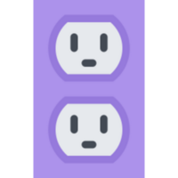 Power socket illustration design png