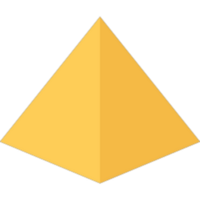 piramide illustrazione design png