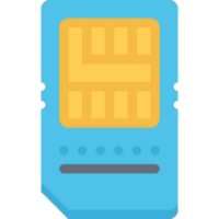 Sim card illustration design png