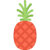 Pineapple illustration design png