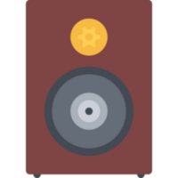 Speaker illustration design png