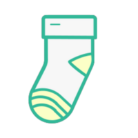 chaussettes illustration conception png