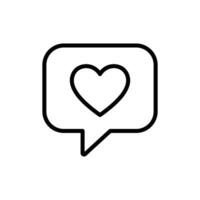 heart icon vector design template simple and clean