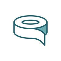 tape icon vector design template simple and clean