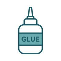 glue icon vector design template simple and clean