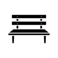 bench icon vector design template simple and clean