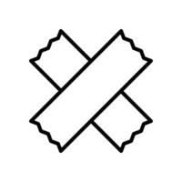 tape icon vector design template simple and clean