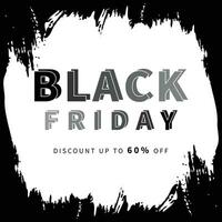 Black Friday sale banner template design  for web, social media, promotion and advertising and more. vector