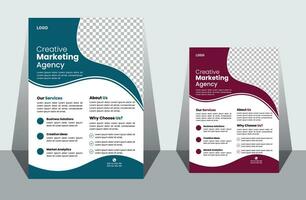 Modern Business flyer Design, Brochure Cover Deisgn vector