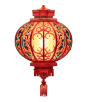 AI generated illustration of chinese lantern ai generative png