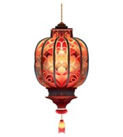 ai gerado ilustração do chinês lanterna ai generativo png