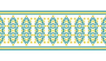 colorful pattern border pattern design vector