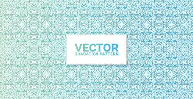gradation ornament pattern design background vector