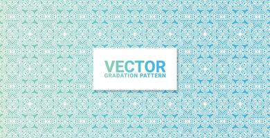 gradation ornament pattern design background vector