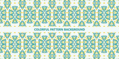 Colorful abstract geometric pattern design vector