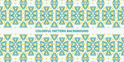 Colorful abstract geometric pattern design vector