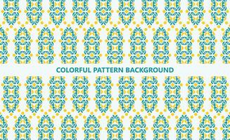 Colorful abstract geometric pattern design vector